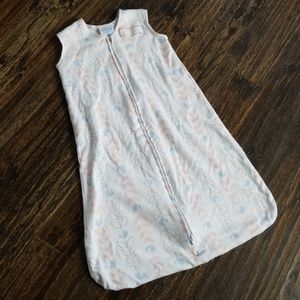 Halo sleepsack cotton knit bird print sleep sack S